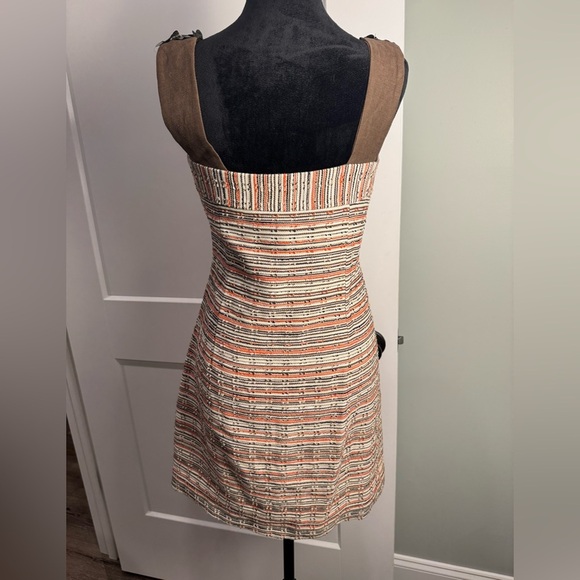 Milly of New York Multicolor Sequin striped sheath mini dress - Picture 5 of 12